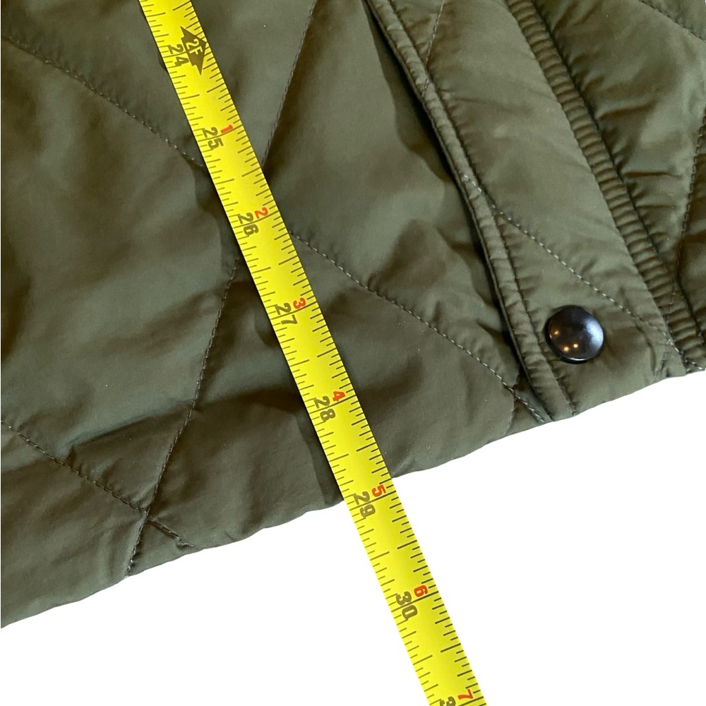 Banana Republic TALL Water Resistant Quilted Bomber Jacket - Size Medium Tall - Picture 6 of 14
